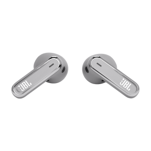 JBL Live Flex - Silver - True wireless Noise Cancelling earbuds - Detailshot 4